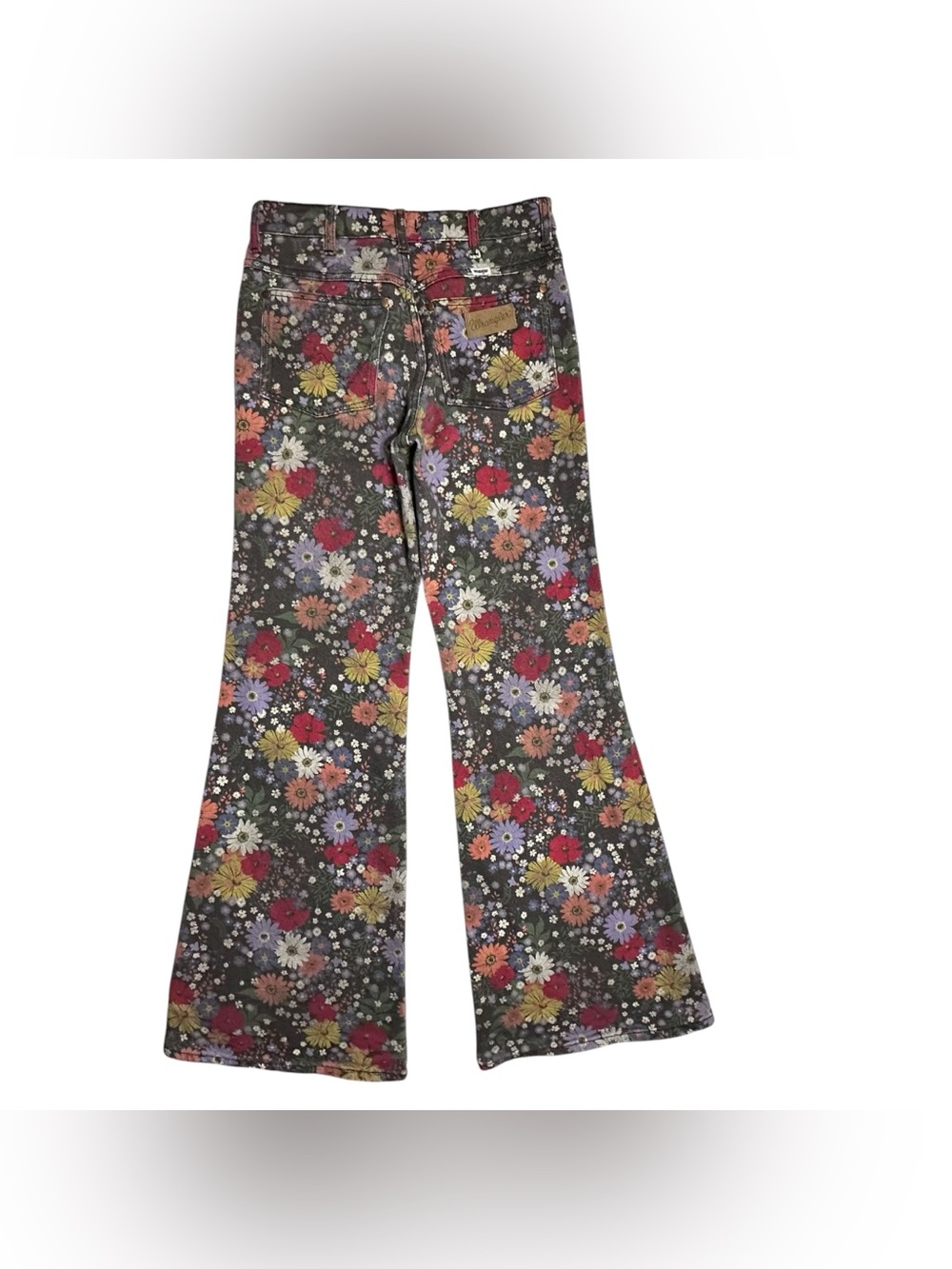 Wrangler Women Blooms Wanderer 622 High Rise/Flare Jeans Sz.27x32,5” Boho Hippie - Picture 3 of 12